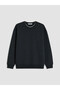 Ozmarka New Season Green Crew Neck Thick Men's Sweatshirt