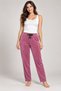 Mv07 Women's Pink Long Pajama Bottoms