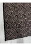 Coffee Black Sequin Lace Fabric - 5