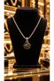 Men's and Women's Steel Lion Necklace – Timeless Masculine Design Steel Necklace with Oxidized Gold Color Roaring Lion Figure - 8