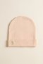 Baby Cotton Beanie Set Cute Nature Emblem Flexible Combed Cotton Newborn Children's Hat Multi-Colored