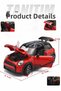 Mini Cooper S 3-Door Red 1/24 Diecast Metal Model Car - 5