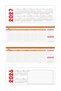 2026-2027 Academic Agenda Desk Calendar Type Horizontal Planner 30X11 cm Spiral Weekly Planner, 302 - 5