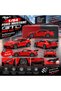 1/64 Ford Mustang Gtd Race Red (the Price Is for One Piece) Bsk2026 - 4