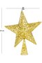 Christmas Ornament Pine Tree Top Ornament Gold 25X30 Cm. - 3