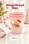 Cookie Man Deer Snowman Christmas 3-Piece Mug Set - 3