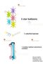 Colorful Hologram Polar Stars - Colorful Polar Stars Balloon - Macaron Happy Birthday Lettering - Rainbow Number Balloon - 2