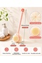 Double-Sided Long-Handled Bath Brush & Exfoliating Body and Back Loofah - 5