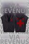 Lifeguard / Cankurtaran Printed Sleeveless Zippered Hooded Sweatshirt Wide Fit 3 Thread Threaded Sports Vest
