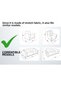 Altınkoza Still Jacquard Stretch Maxi Sofa Cover / Modern / Luxury / 1St Quality (3+3+1+1) - White - 4