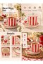 180 ml Double Turkish Coffee Cup with Ceramic Teddy Bear, Striped Espresso Coffee Cup with Plate, 1 Piece - 4