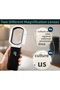 7018Fx Foldable and Handheld Illuminated Magnifier – 10X / 25X - 4