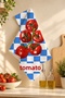 Tomatoes Digital Printed Tea Towel 35X50 cm Cotton Kitchen Towel - 5