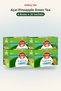 Açai Pineapple Green Tea 20 Filtered Bags X 4 Boxes