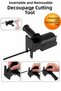 3-Blade Wood Plastic Aluminum Metal Jigsaw Cutting Attachment That Can Be Attached to Drill Bit - 2