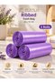 Drawstring Trash Bag with Lavender Scent 65×75 cm Large Size 3 Rolls Durable Leak-Proof Trash Bag