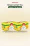 Ginger Lemon Tea 20 Filtered Bags X 2 Boxes