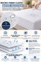 Micro Fitted 100% Liquid-Proof Full Edge Fitted Elastic Mattress Protector Mattress Cover – All Sizes - 5