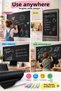 Black Adhesive Roll Writing Board Sticker, Cuttable and Writable with Chalk - 2