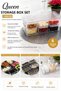 Queen Storage Box Set 7 Pieces – 6 Vacuum Storage Boxes |   Breakfast&Jewelry&Bathroom Organizer - 2