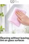 # Cleaning Cloth Set of 5 Microfiber Cleaning Cloths 30X30 cm Zigzag Patterned Mixed Color Lint-Free - 5
