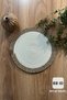 Handmade Wicker Jute Plate, Bohemian Luxury Plate, American Style Plate Diameter 33 Cm.