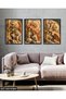Textured Appearance Spring Branches 3 Piece Wooden Framed Painting Act - 3