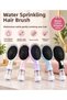 Water Spray Hair Brush 22 cm – Spray Hair Comb with Moisturizing Chamber, Easy Combing, Mixed Colors - 7