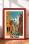 6 Piece Venice Days Framed Painting Set Italy Posters Living Room Kitchen Gallery Wall Sixit10 - 5
