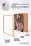 6 Piece Ciao Bella Portraits Framed Painting Set Italy Posters Wall Decor Sixit44 - 6