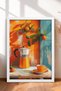 6 Piece Sunny Italy Days Framed Painting Set Italy Posters Wall Decor Sixmx07 - 5