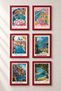 6 Piece Bella Italia Framed Painting Set Italy Posters Living Room Kitchen Gallery Wall Sixmx16