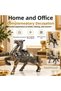 Luxury Alloy Metal Decorative Ashtray with Horse Figure Lid and Jewelry Storage Box Metal Trinket Box 25 X 20 cm - 3