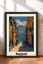 6 Piece Italian Taste Route Framed Painting Set Italy Posters Wall Decor Sixmx24 - 5
