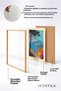 6 Piece Naples and Amalfi Coast Framed Art Set Italy Posters Wall Decor Sixit14 - 6