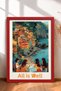 6 Piece Casa Dolce Casa Framed Painting Set Italy Posters Living Room Kitchen Gallery Wall Sixmx14 - 5