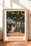 6 Piece Portofino to Napoli Framed Painting Set Italy Posters Wall Decor Sixmx25 - 4