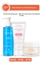 Set of 3 Spf 50+ Sunscreen, Cica Cream and Face Washing Gel Moisturizing Daily Care Set