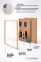 Rome Pizza Tabletop Sign with Facade and Classic Car Frame Table Italy Poster Wall Decor Itn028 - 4