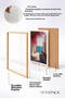 Strada Del Mare Written with Letters Begonvilli Street Framed Painting Italy Poster Wall Decor Itn025 - 4