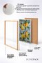 Green Leafed Lemons on Tile Floor Framed Painting Italy Poster Living Room Kitchen Wall Decor Itn117 - 4