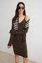 Brown Knitwear Bottom - Top Set Twoaw27Au00174 - 2