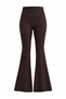 Brown-Multicolor Brushed Scuba Leggings Sports Leggings Thmss26Ty00016