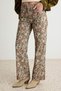 Çok Renkli Çiçek Desenli Yüksek Bel Wide Leg Jeans TWOAW27JE00284