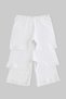 White 3-Pack Lace Detailed Single Jersey Long Boxer Briefs Thmaw27Ku00062