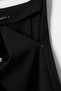 Black Accessory Detailed Woven Shorts & Bermuda Twoaw27Sr00072 - 4