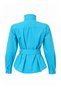 Turquoise Stand Collar Belted Waist Shirt Twoaw27Go00047 - 4