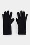 Black Soft Textured Women's Gloves Takaw27At00015