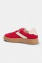 Red Two Lace-Up Dual-Use Women's Retro Sneakers Takss25Sn00009 - 4