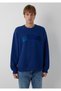 Jeans Printed Navy Blue Sweatshirt 0S20210-70722 - 3